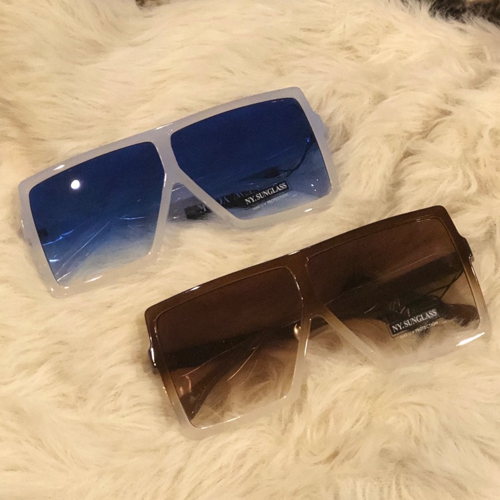 💥Buy 2 Get 1 FREE💥 Oversized Flat Top Sunglasses